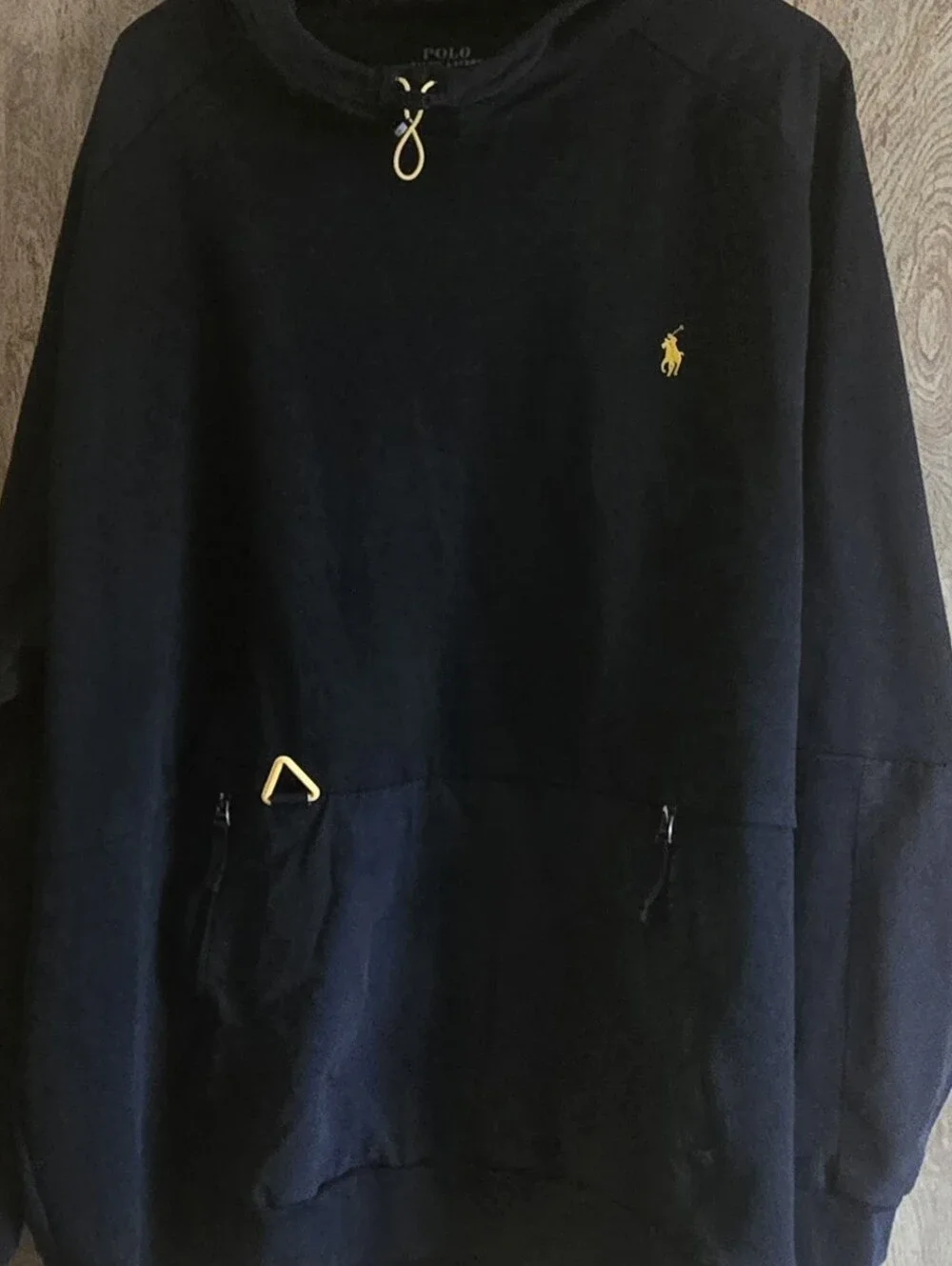 Polo Ralph Lauren Hybird Tech Hoodie Utility Pullcord Size 4XLT